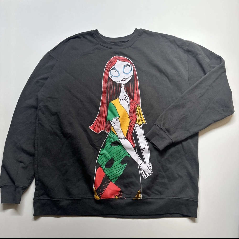 Nightmare Before Christmas Sally Crewneck Sweatshirt Mens XL